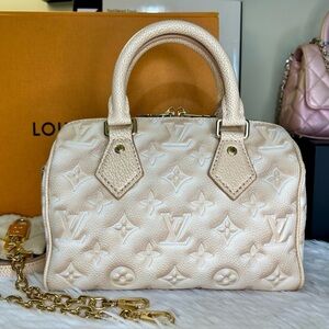 Louis Vuitton Empreinte monogram Stardust Speedy Bandouliere 20